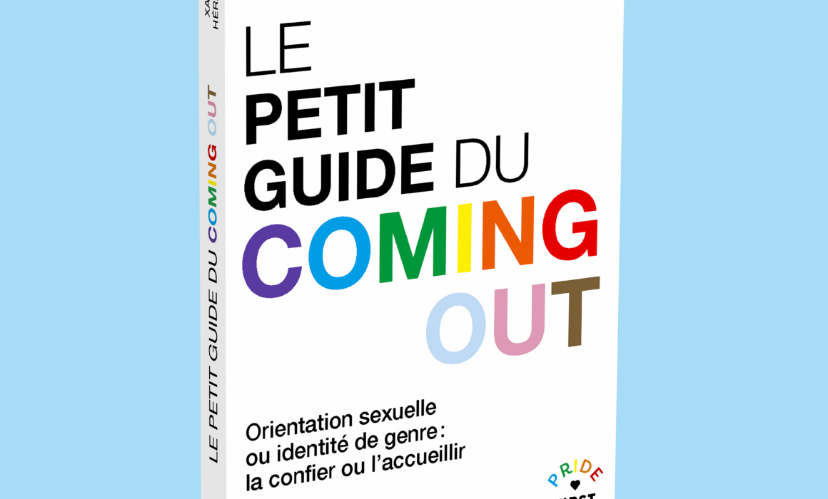 Couverture du petit guide du coming out, par Xavier Héraud